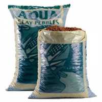 Aqua clay pebbels